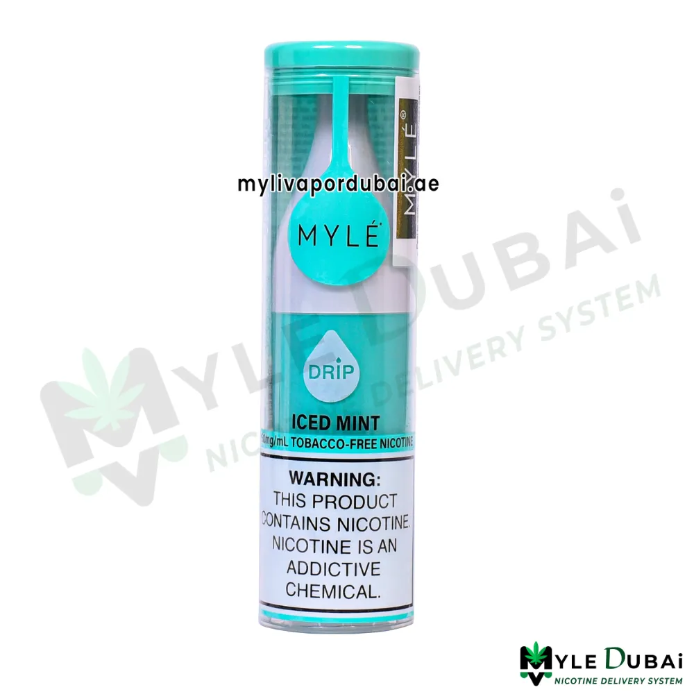 Myle Drip Iced Mint Disposable Device