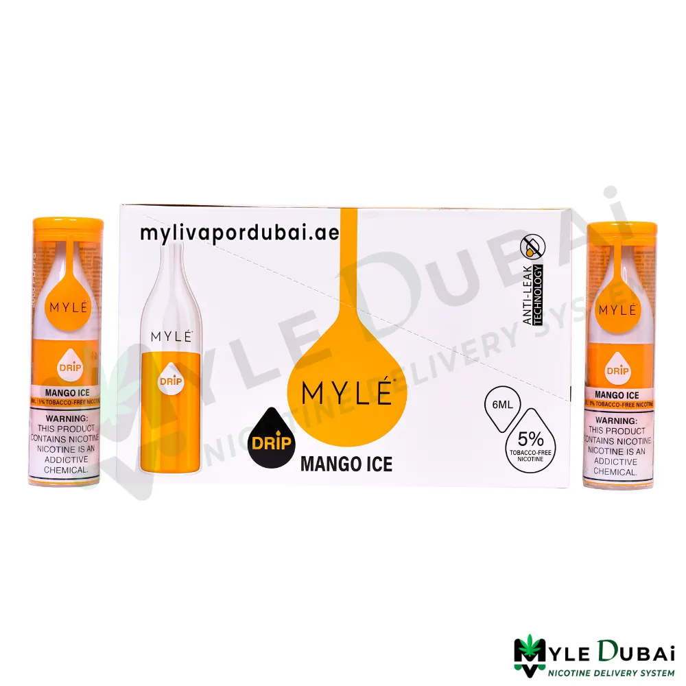 Myle Drip Mango Ice Disposable Device