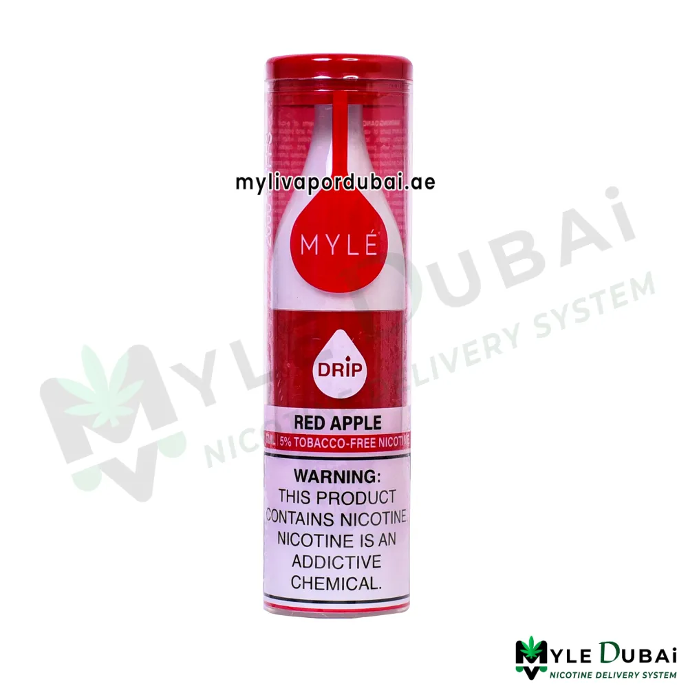 Myle Drip Red Apple Disposable Device