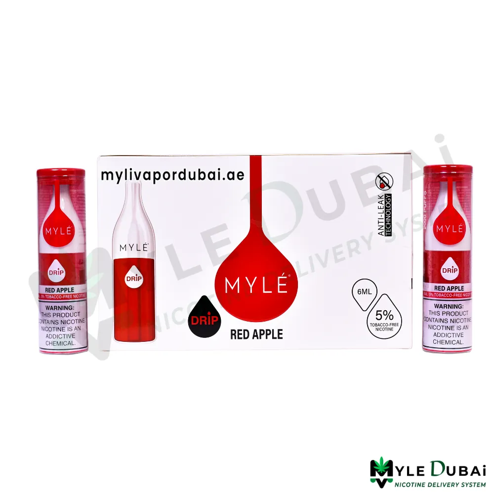 Myle Drip Red Apple Disposable Device