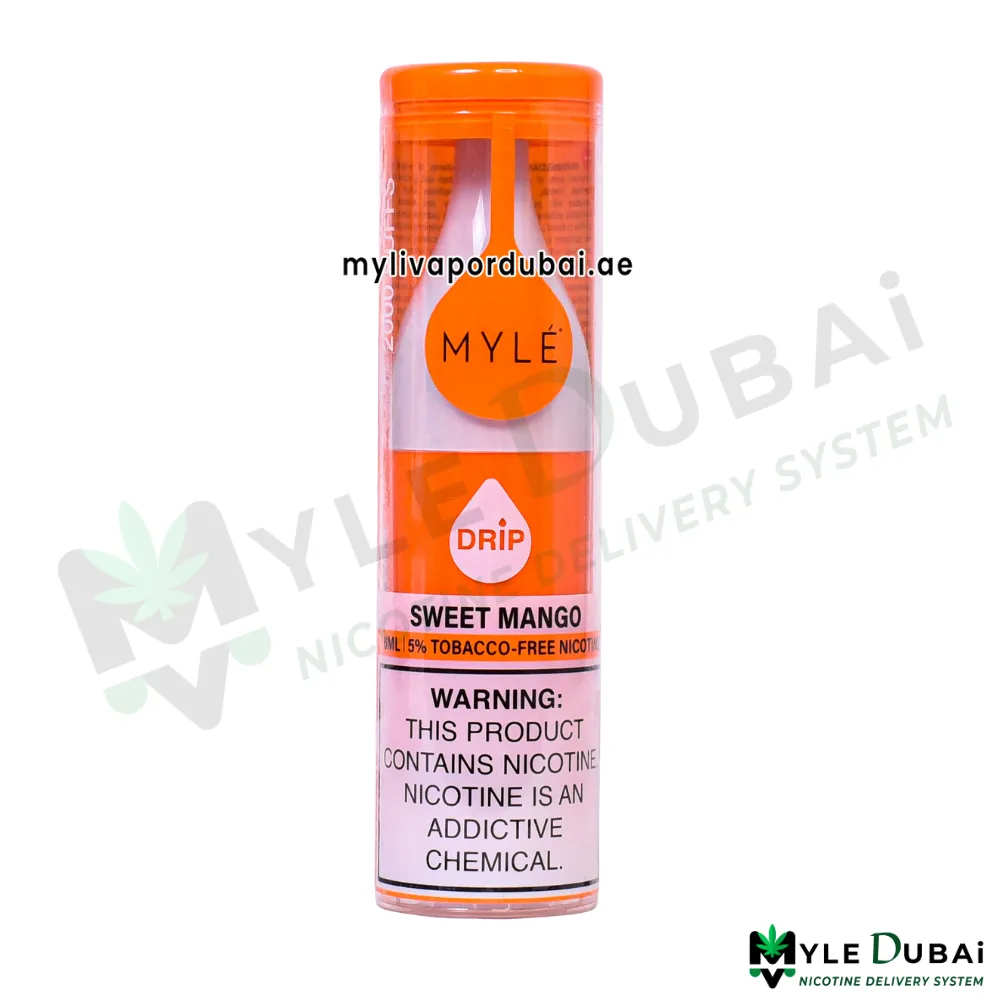 Myle Drip Sweet Mango Disposable Device