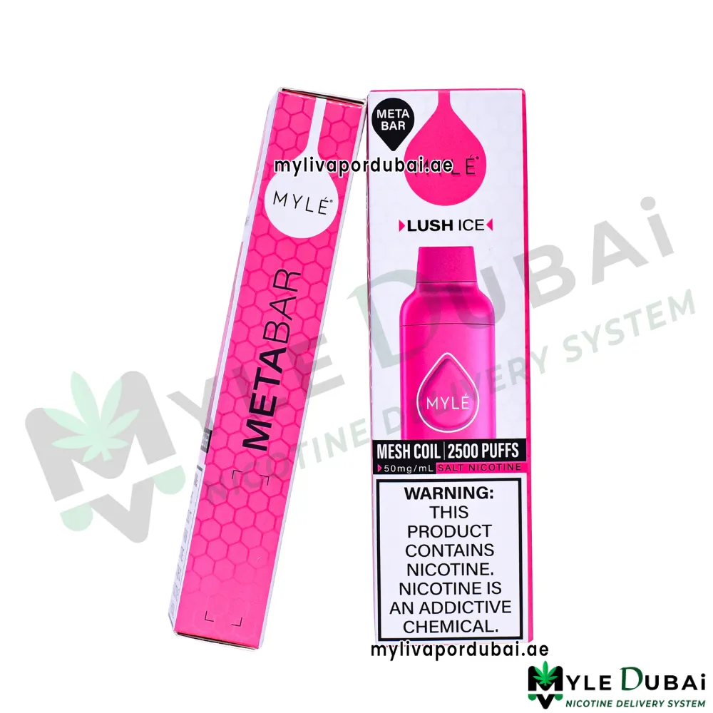 Myle Meta Bar Lush Ice Disposable Device