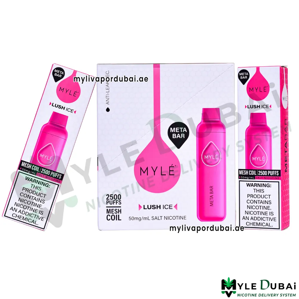 Myle Meta Bar Lush Ice Disposable Device