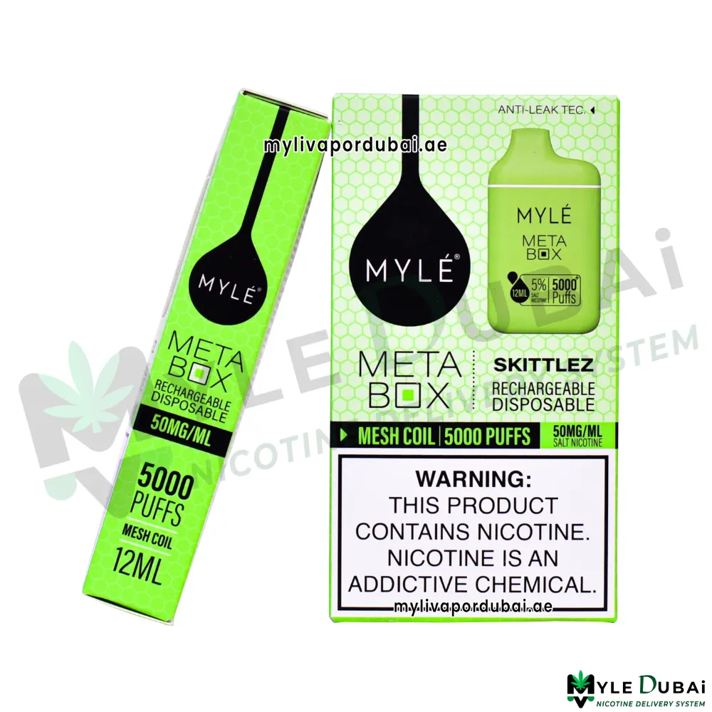 Myle Meta Box Skittlez Disposable Device