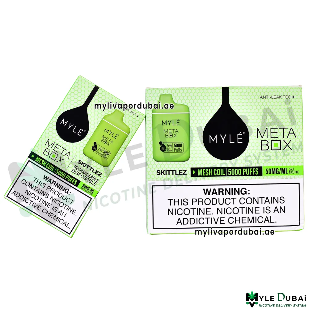 Myle Meta Box Skittlez Disposable Device