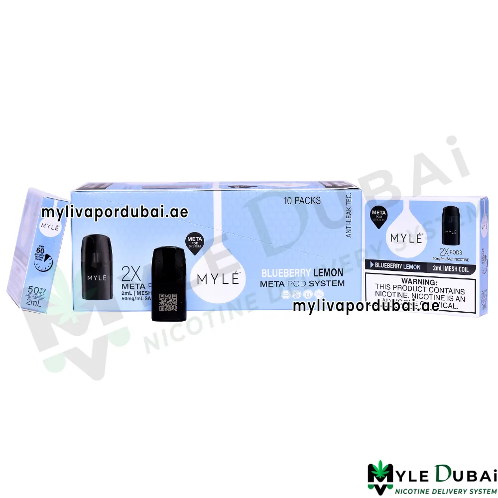 Myle Meta V5 Blueberry Lemon Pods