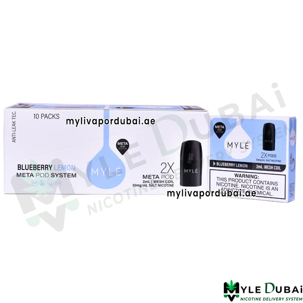Myle Meta V5 Blueberry Lemon Pods
