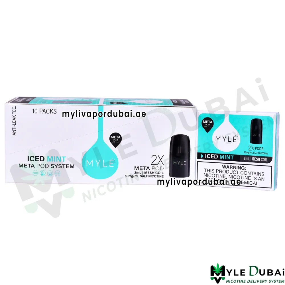 Myle Meta V5 Iced Mint Pods