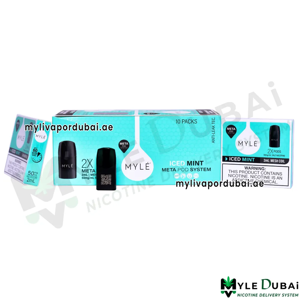 Myle Meta V5 Iced Mint Pods
