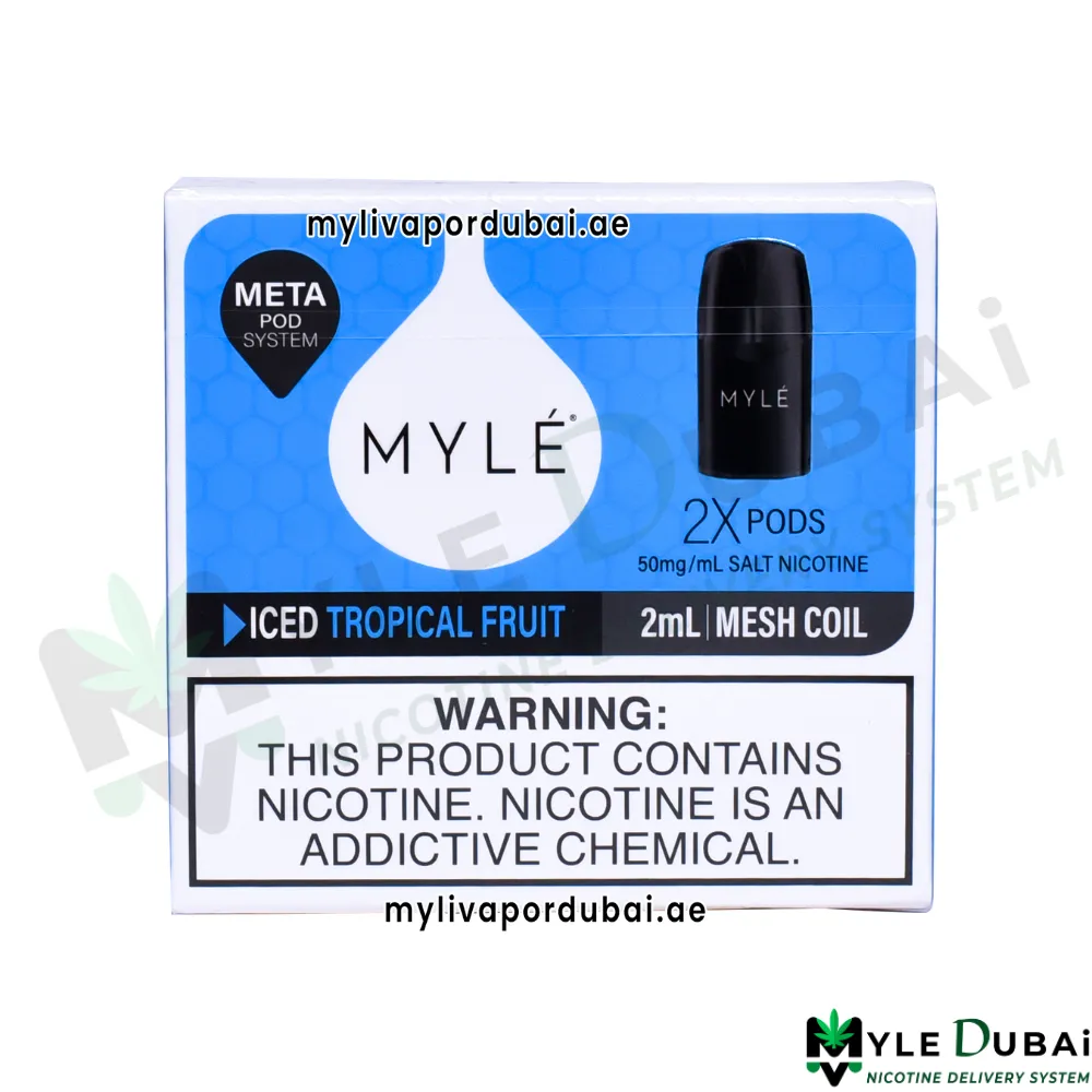 Myle Meta V5 Iced Tropical Fruit Pods