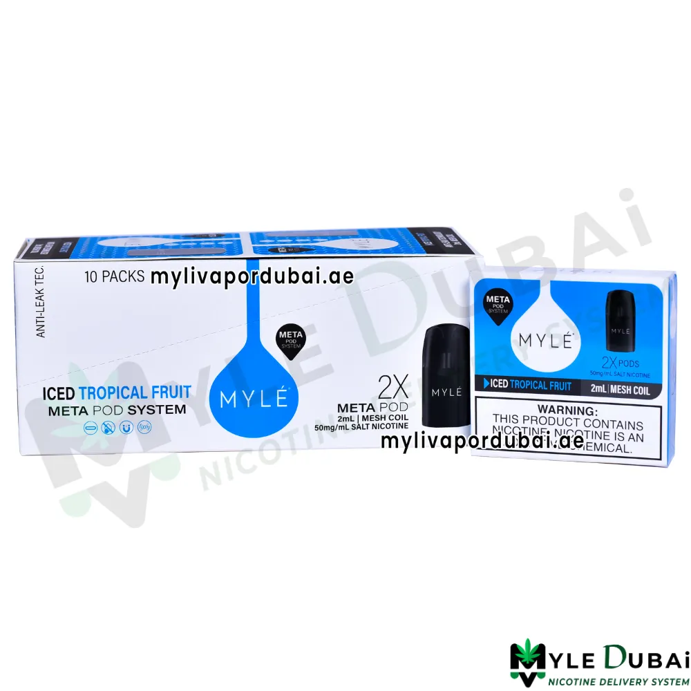 Myle Meta V5 Iced Tropical Fruit Pods
