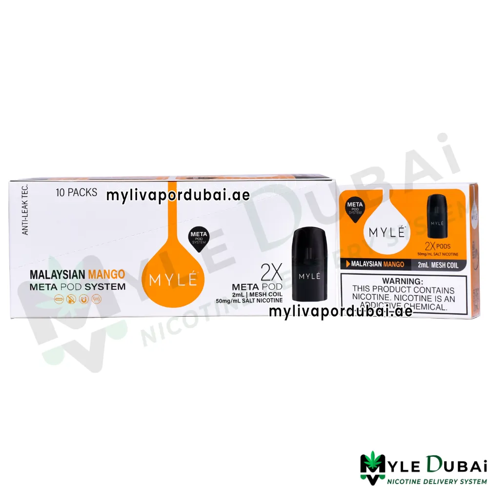 Myle Meta V5 Malaysian Mango Pods