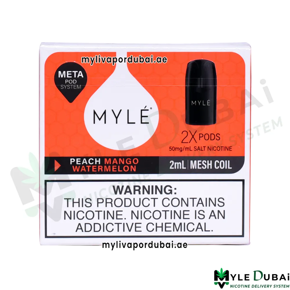 Myle Meta V5 Peach Mango Watermelon Pods