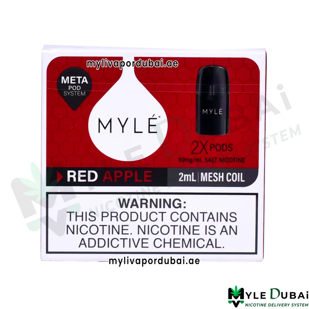 Myle Meta V5 Red Apple Pods