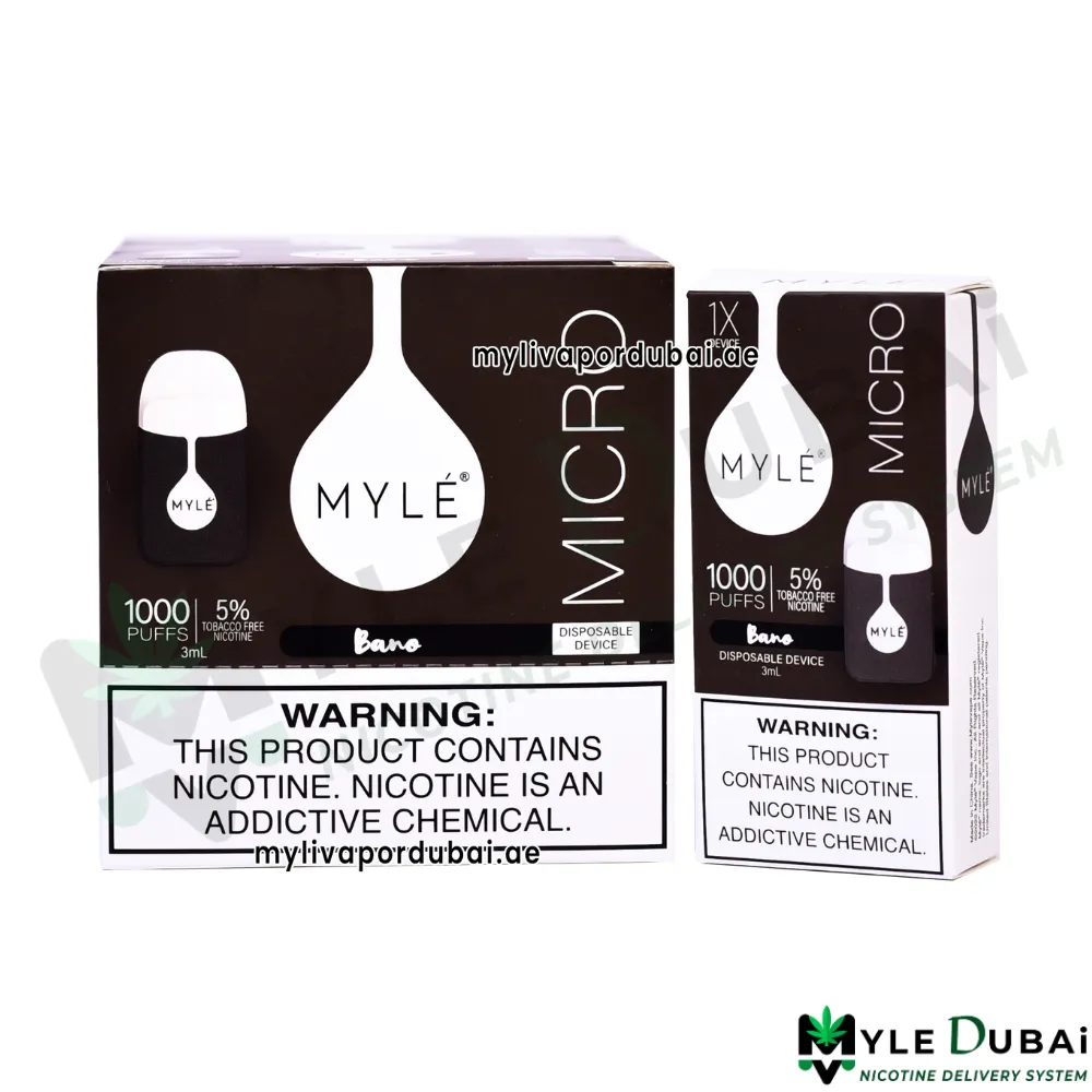 Myle Micro Bano OG: Cubano Disposable Device