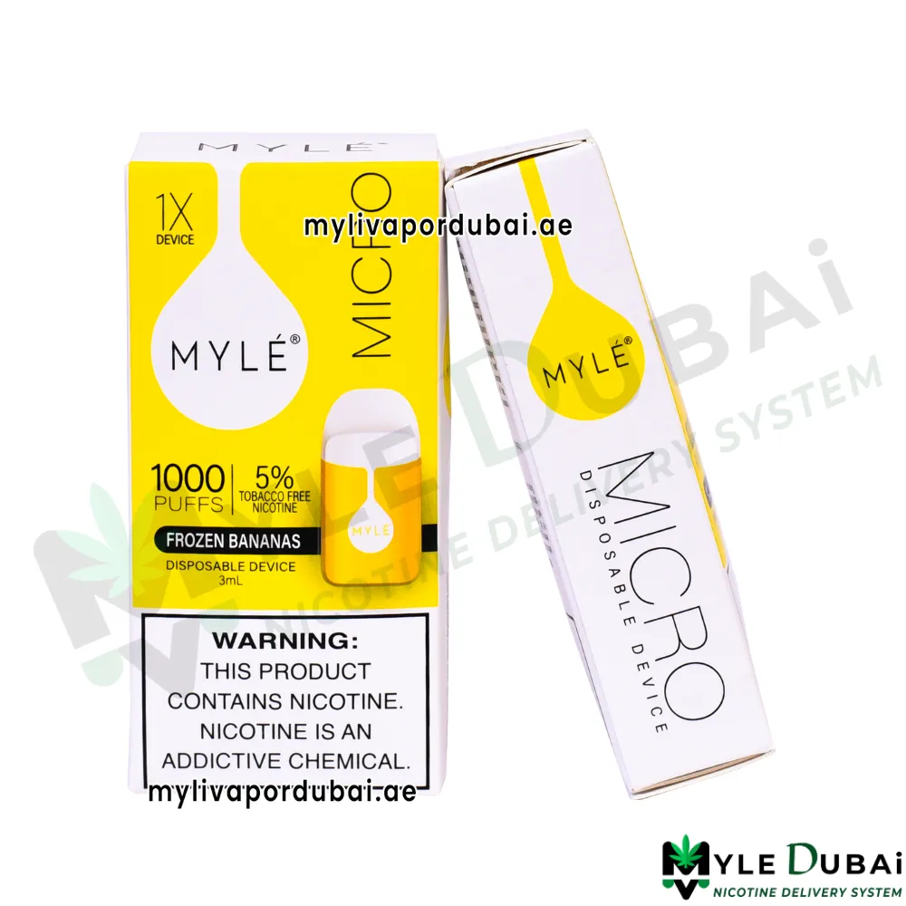 Myle Micro Frozen Bananas Disposable Device