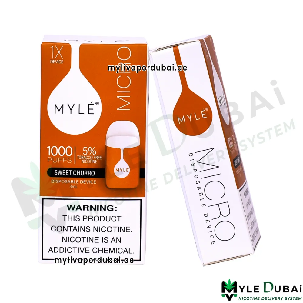 Myle Micro Sweet Churro Disposable Device