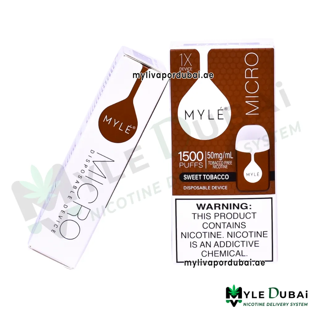 Myle Micro Sweet Tobacco Disposable Device