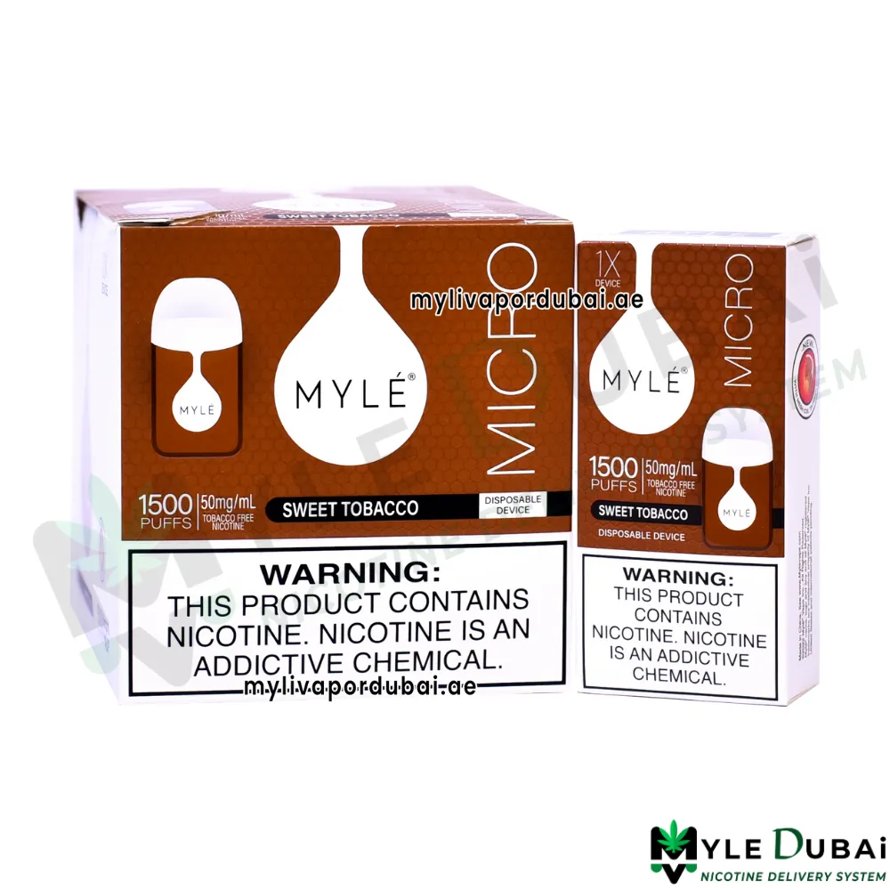 Myle Micro Sweet Tobacco Disposable Device