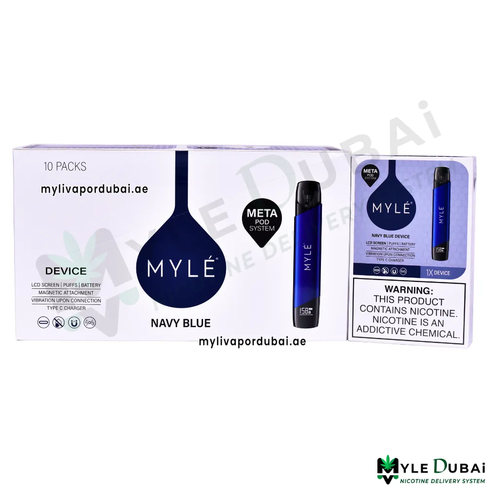 Myle Meta V5 Navy Blue Device