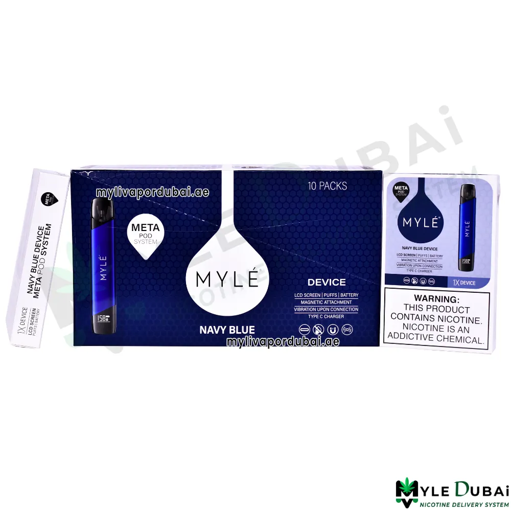 Myle Meta V5 Navy Blue Device