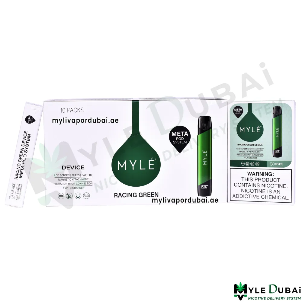 Myle Meta V5 Racing Green Device