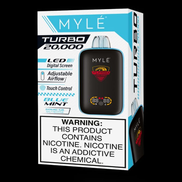 Myle Turbo Blue Mint Disposable Device