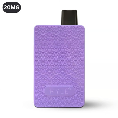 Myle Mini Box Grape Mint Disposable Device