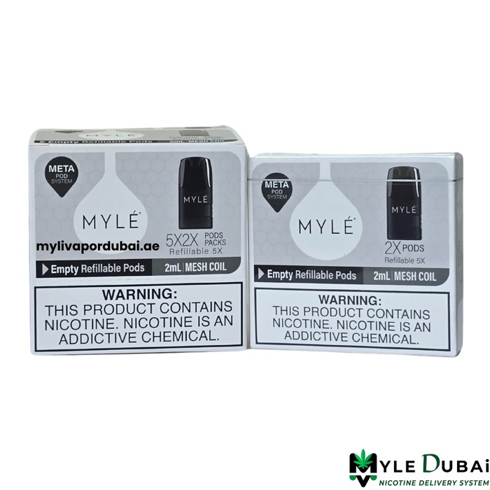 Myle Meta V5 Empty Refillable Pods