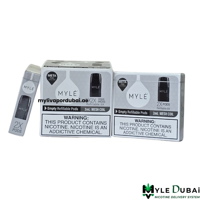 Myle Meta V5 Empty Refillable Pods