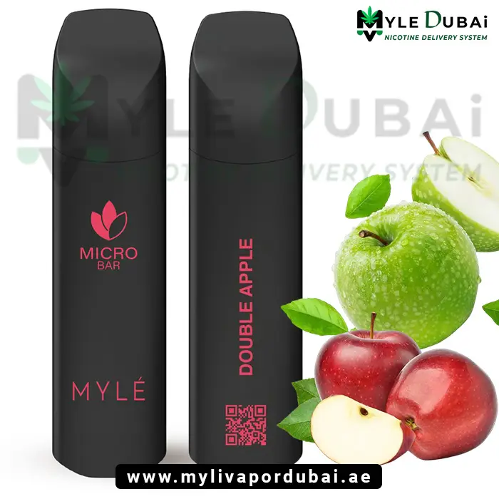 Myle Micro Bar Double Apple Plant Based Device