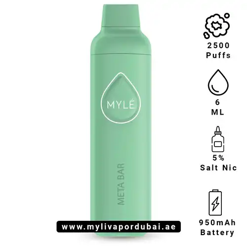 Myle Meta Bar Iced Mint Disposable Device