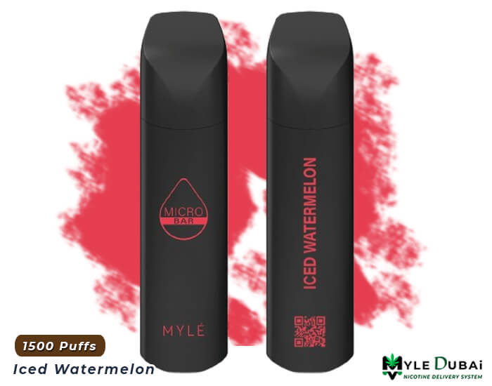 Myle Micro Bar Iced Watermelon Disposable Device - 20MG
