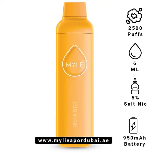 Myle Meta Bar Malaysian Mango Disposable Device