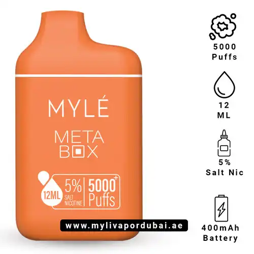 Myle Meta Box Melon Honeydew Disposable Device