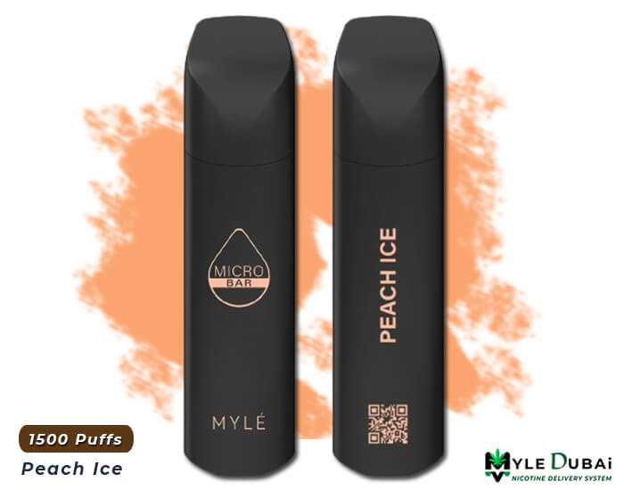 Myle Micro Bar Peach Ice Disposable Device - 20MG