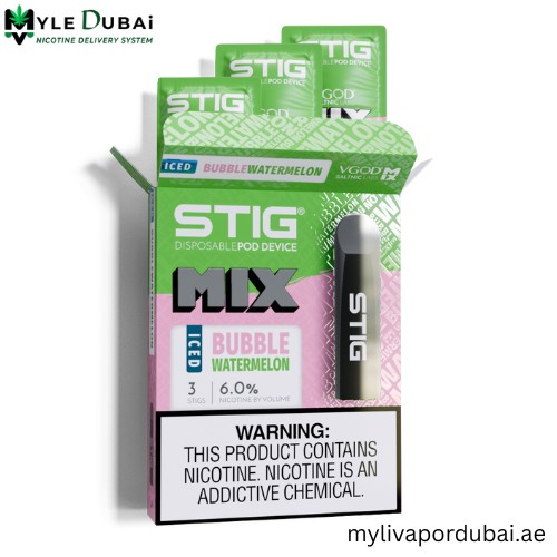 Stig VGOD Iced Bubble Watermelon Disposable Pod Vape
