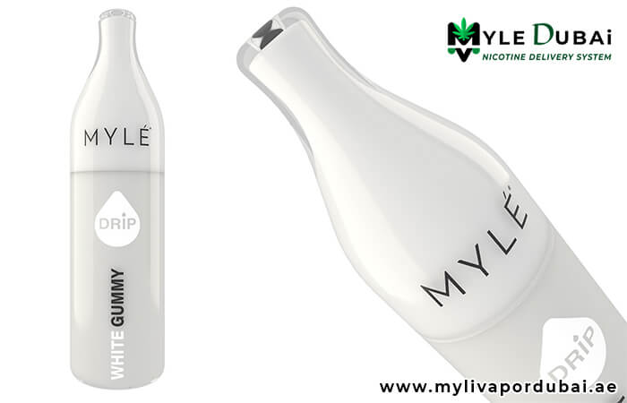 Myle Drip White Gummy Disposable Device
